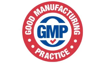 GMP-certified facility badge for Spartamax supplement